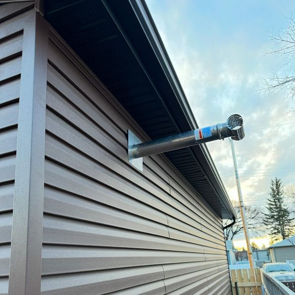 Exterior venting